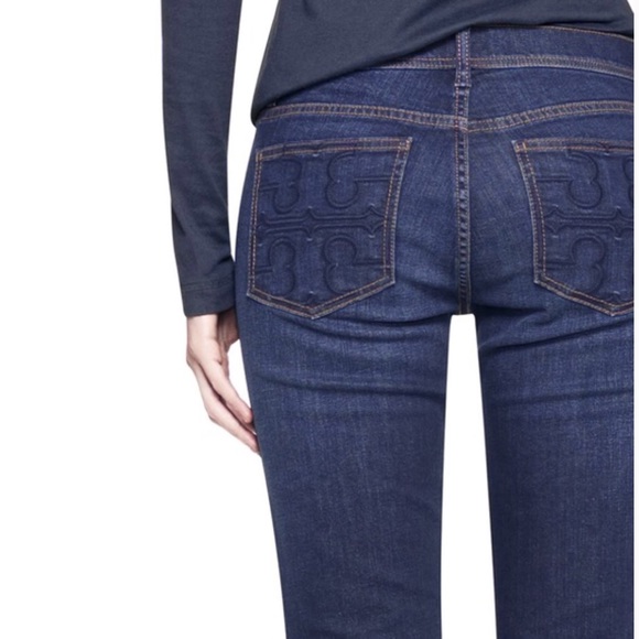 Tory Burch Denim - Tory Burch classic tory boot jean